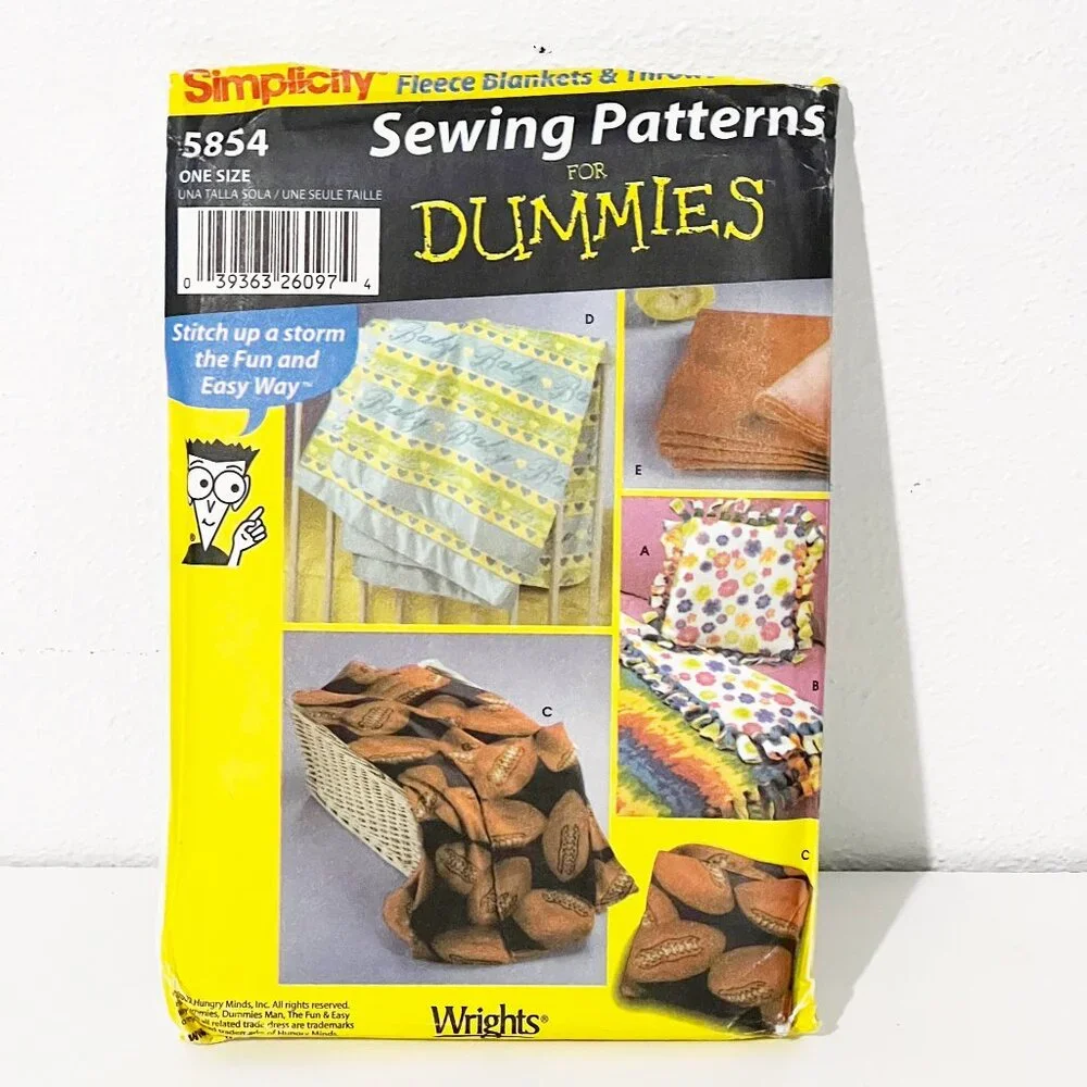 Simplicity Sewing Pattern for Dummies 5854